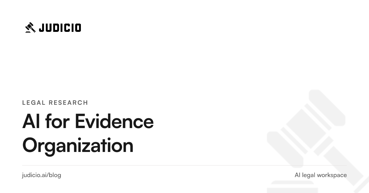 A litigation team using AI to organize exhibits, OCR scanned evidence, and auto-sort files by party and type