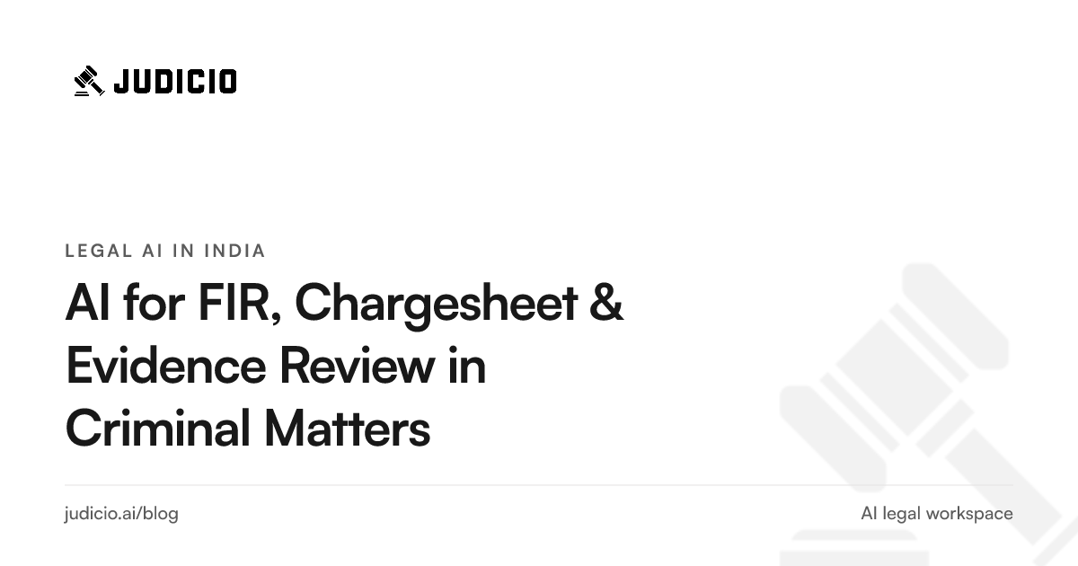 Criminal defense lawyer reviewing an FIR, chargesheet, and evidence bundle with a case timeline
