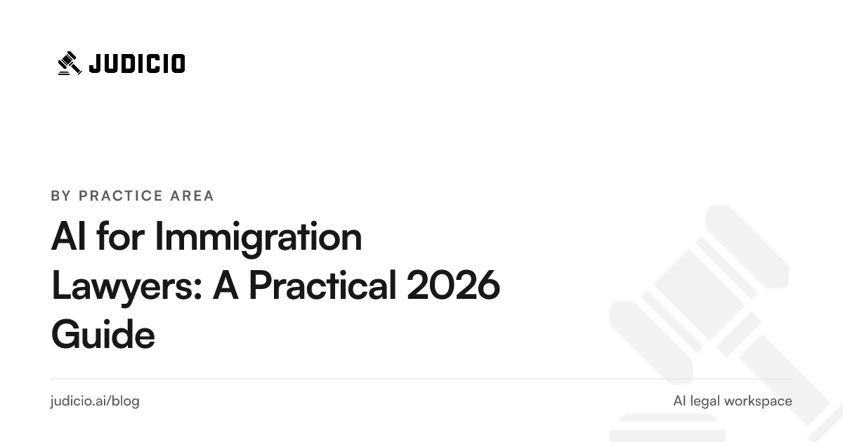 An immigration lawyer using AI to review multilingual evidence, build status chronologies, and track filing deadlines