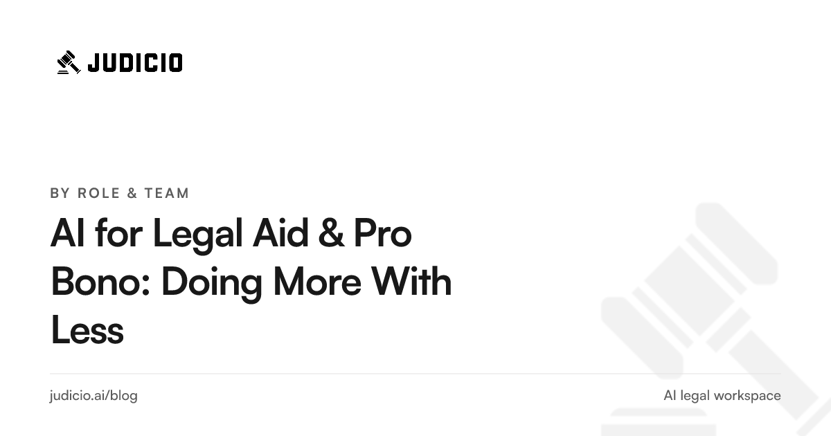A legal aid lawyer using AI to triage intake, translate client documents, and build hearing chronologies