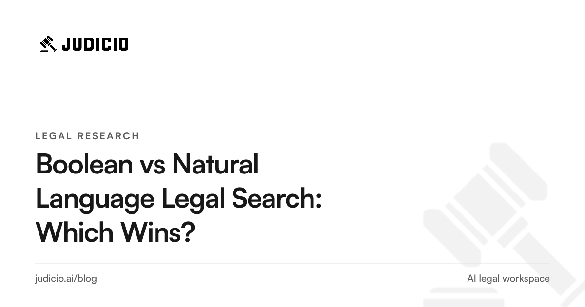 Boolean terms-and-connectors search compared with natural-language semantic search for legal research