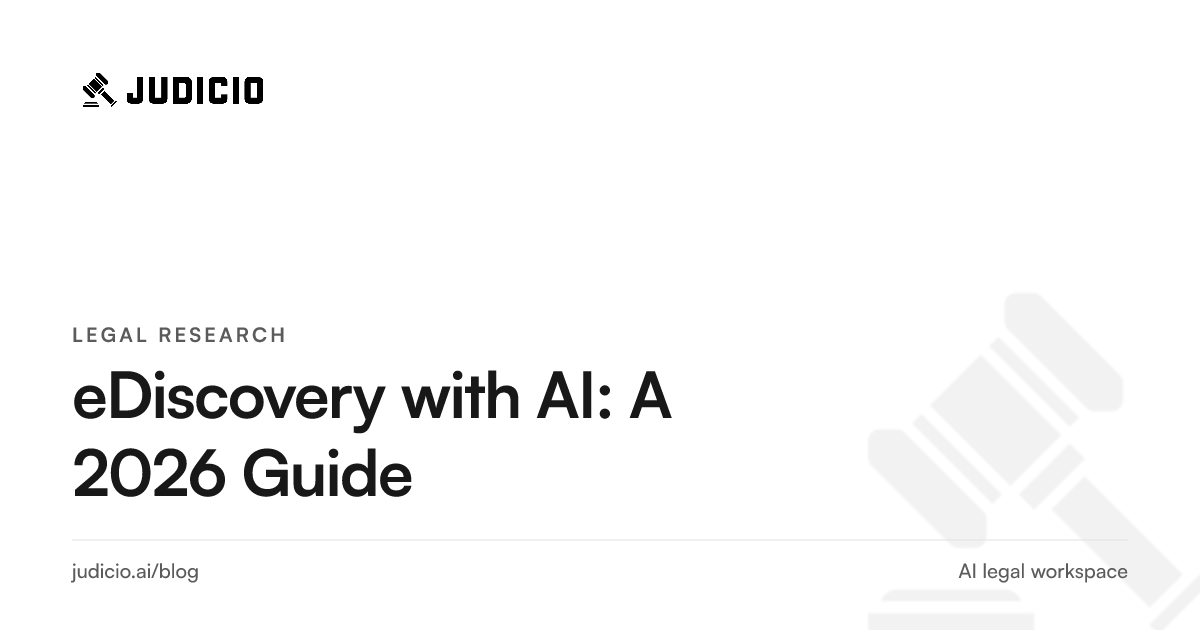 A litigation team using AI to review and analyze electronic discovery documents at the review stage