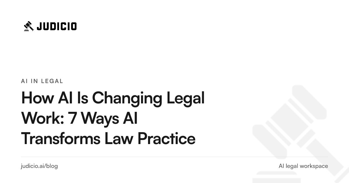 Legal professionals collaborating with AI tools in a modern law office