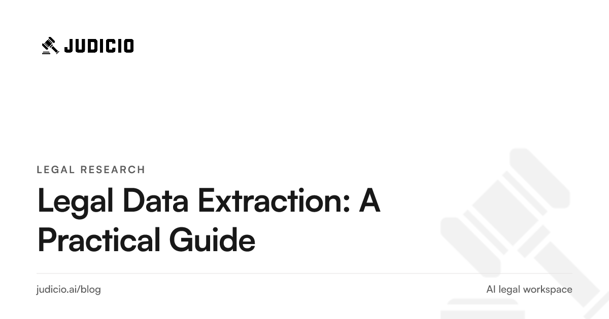 Extracting structured legal data fields from documents into a cited table
