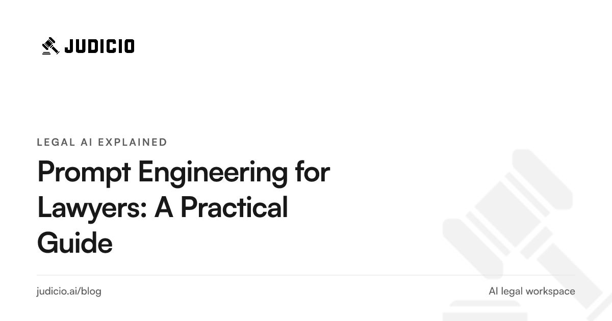 A lawyer using structured prompts to get reliable, cited answers from a legal AI assistant