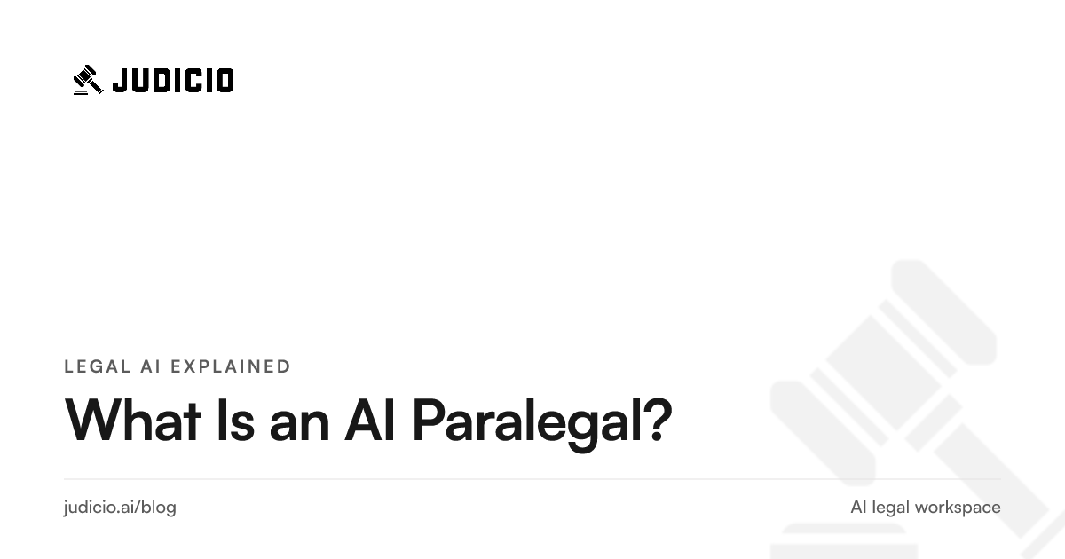 An AI paralegal automating document review, research, extraction, timelines, and drafting